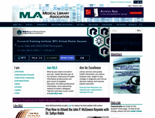 mlanet.org screenshot