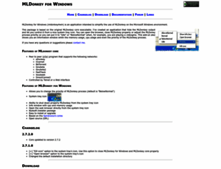 mldonkey4win.sourceforge.net screenshot