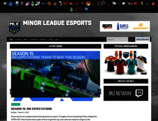 mlesports.gg screenshot