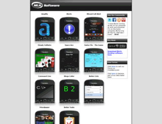 mlhsoftware.com screenshot