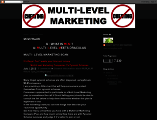 mlm-cheating.blogspot.in screenshot