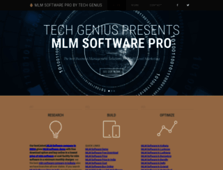 mlm-software-pro.webflow.io screenshot