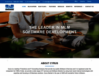 mlm-software.co.in screenshot