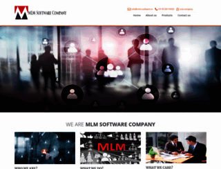 mlm-software.in screenshot