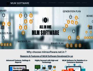 mlmsoftware.net.in screenshot