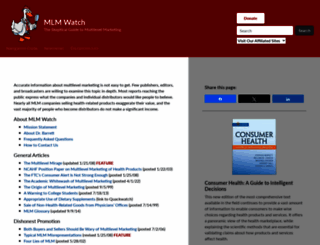mlmwatch.org screenshot