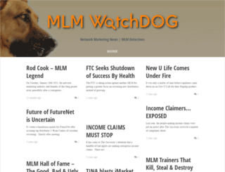 mlmwatchdog.com screenshot