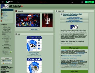 mlp-vectorclub.deviantart.com screenshot