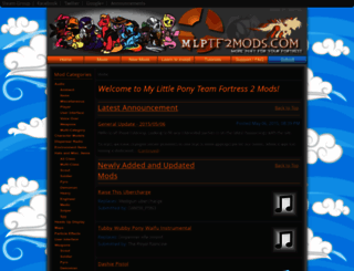 mlptf2mods.com screenshot