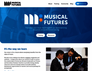 mlr.musicalfutures.org screenshot