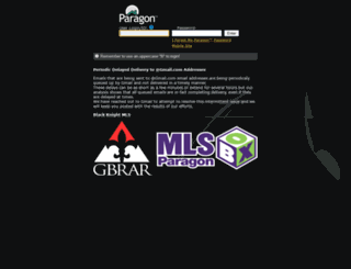 mlsbox.paragonrels.com screenshot