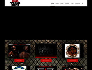 mmaworldexpo.com screenshot