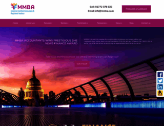 mmba.co.uk screenshot