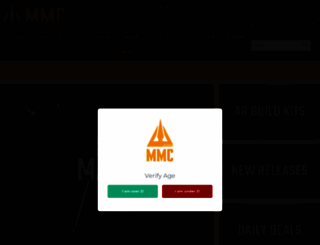 mmcarmory.com screenshot