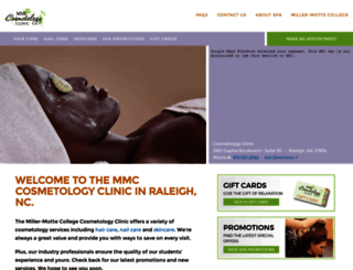 mmccosmetology.com screenshot