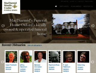 mmcfunerals.com screenshot