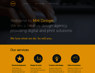 mmdesign.co.uk screenshot