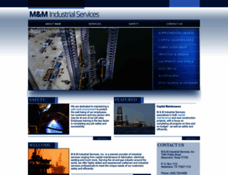 mmindustrialservices.com screenshot