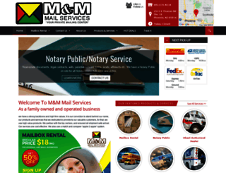 mmmailservices.com screenshot