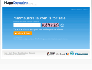mmmaustralia.com screenshot