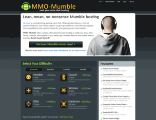mmo-mumble.com screenshot