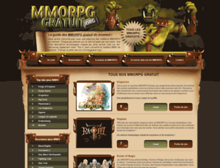 mmorpggratuit.org screenshot