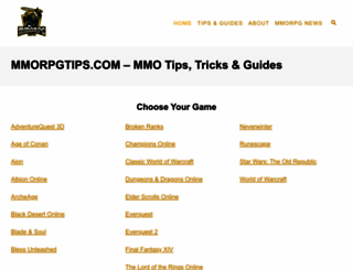 mmorpgtips.com screenshot