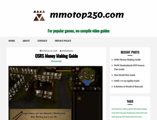 mmotop250.com screenshot