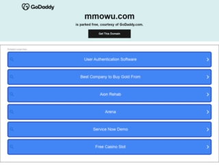 mmowu.com screenshot