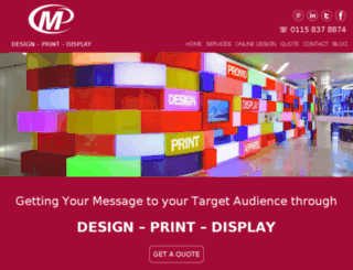mmp-printdesign.co.uk screenshot