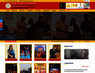 mmpublicschool.com screenshot