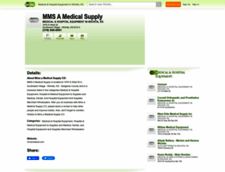 mms-a-medical-supply-co.hub.biz screenshot