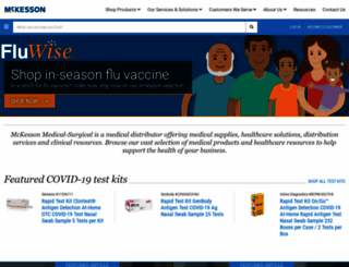 mms.mckesson.com screenshot