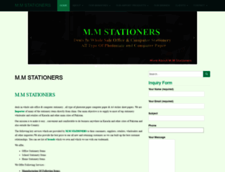mmstationers.com screenshot