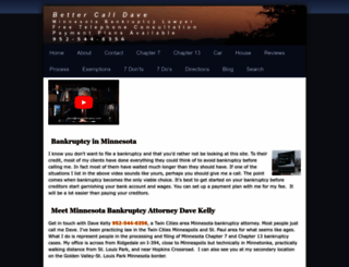 mn-bankruptcy.com screenshot