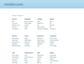 mnaber.com screenshot