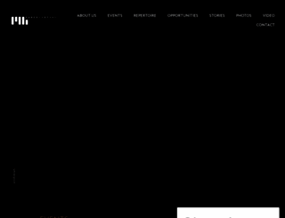mndancecompany.com screenshot