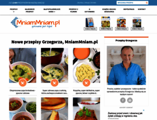 mniammniam.com screenshot