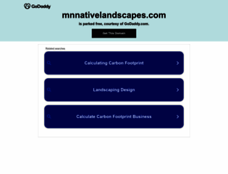 mnnativelandscapes.com screenshot