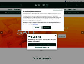 mo.nuxe.com screenshot