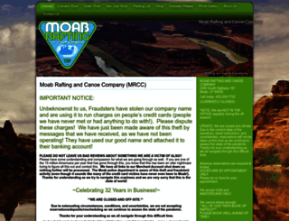 moab-rafting.com screenshot