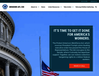 moaflcio.org screenshot