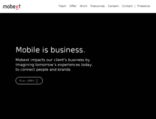 mobext.com screenshot
