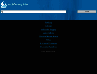 mobfactory.info screenshot
