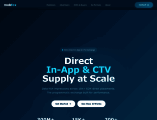 mobfox.com screenshot