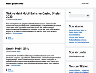 mobi-phone.info screenshot
