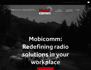 mobicomm.co.nz screenshot