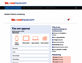 mobiele-telefoon-verzekering.nl screenshot