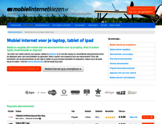 mobielinternetkiezen.nl screenshot