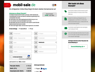 mobil-sale.de screenshot